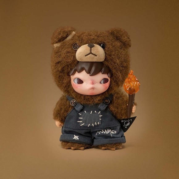 POP MART Hirono Living Wild Fight For Joy Plush Doll NEW AUTHENTIC US SHIP - Picture 1 of 14